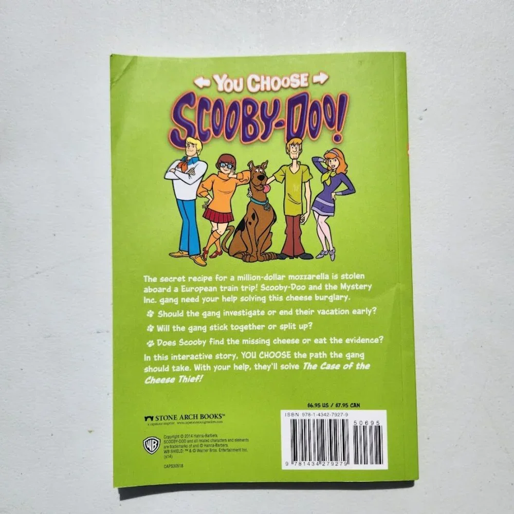 Children's Books Book Bundle Lot Set 4 Scooby Doo Chapter Books Book Zombie Chas